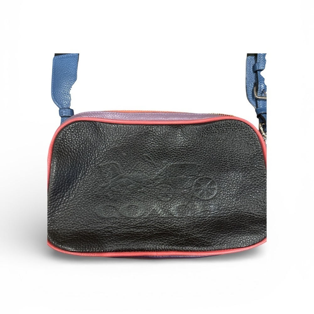 Coach Stylish Black and Blue Shoulder Bag - Picture 3 of 6